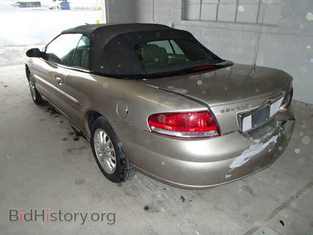2002 CHRYSLER SEBRING - VIN: 1C3EL55RX2N301662 - Фото 3
