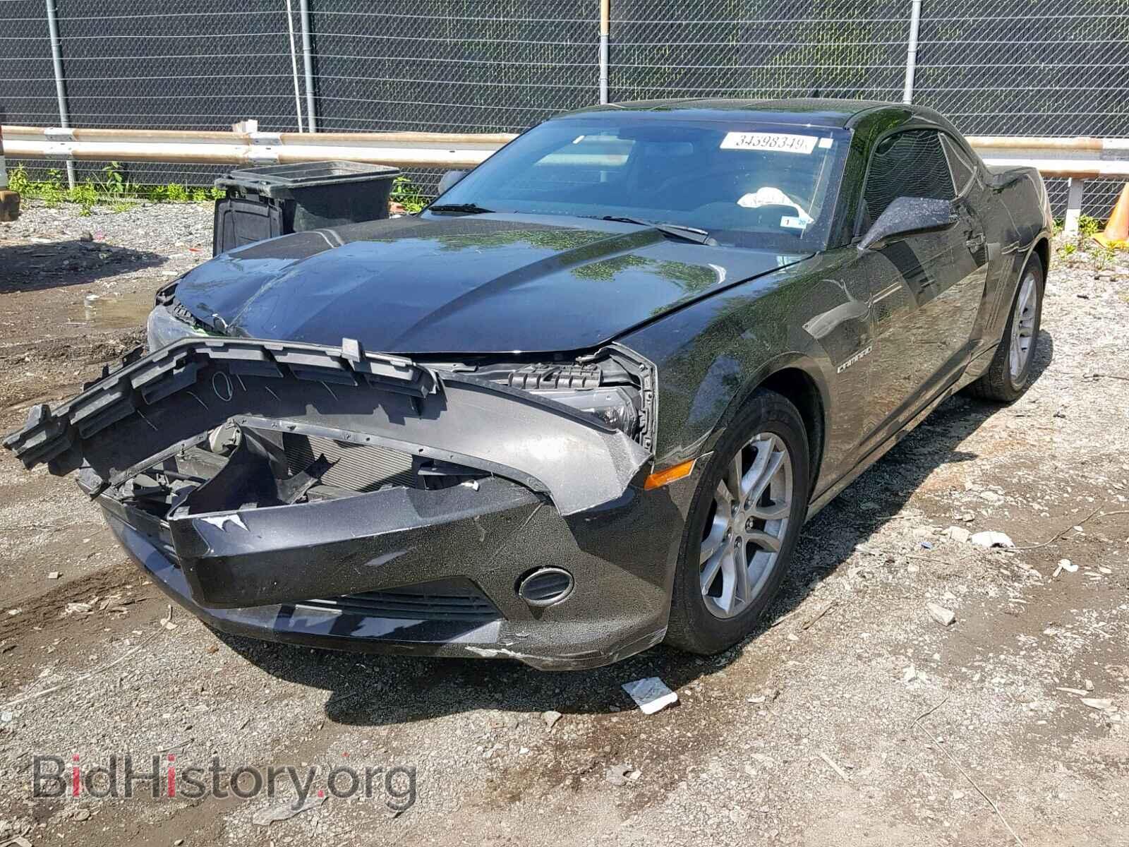 2014 CHEVROLET CAMARO - VIN: 2G1FA1E34E9247124 - Фото 2