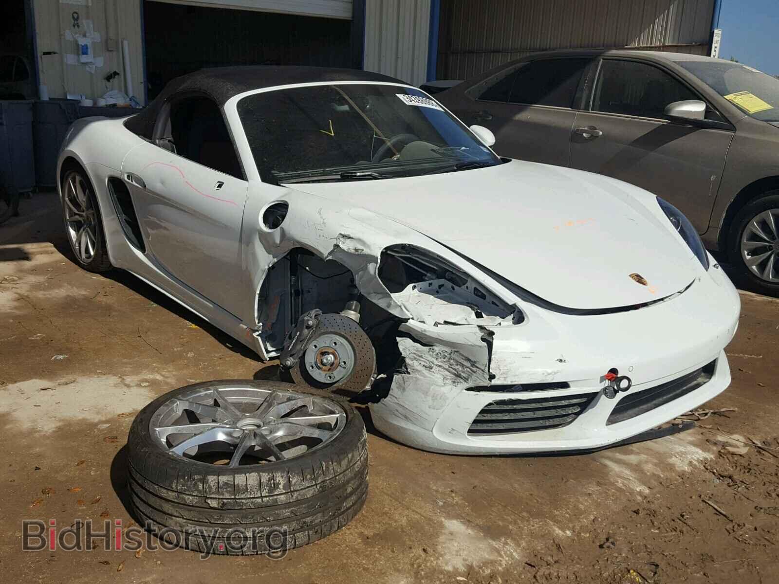 Photo WP0CA2A83JS210737 - PORSCHE BOXSTER 2018