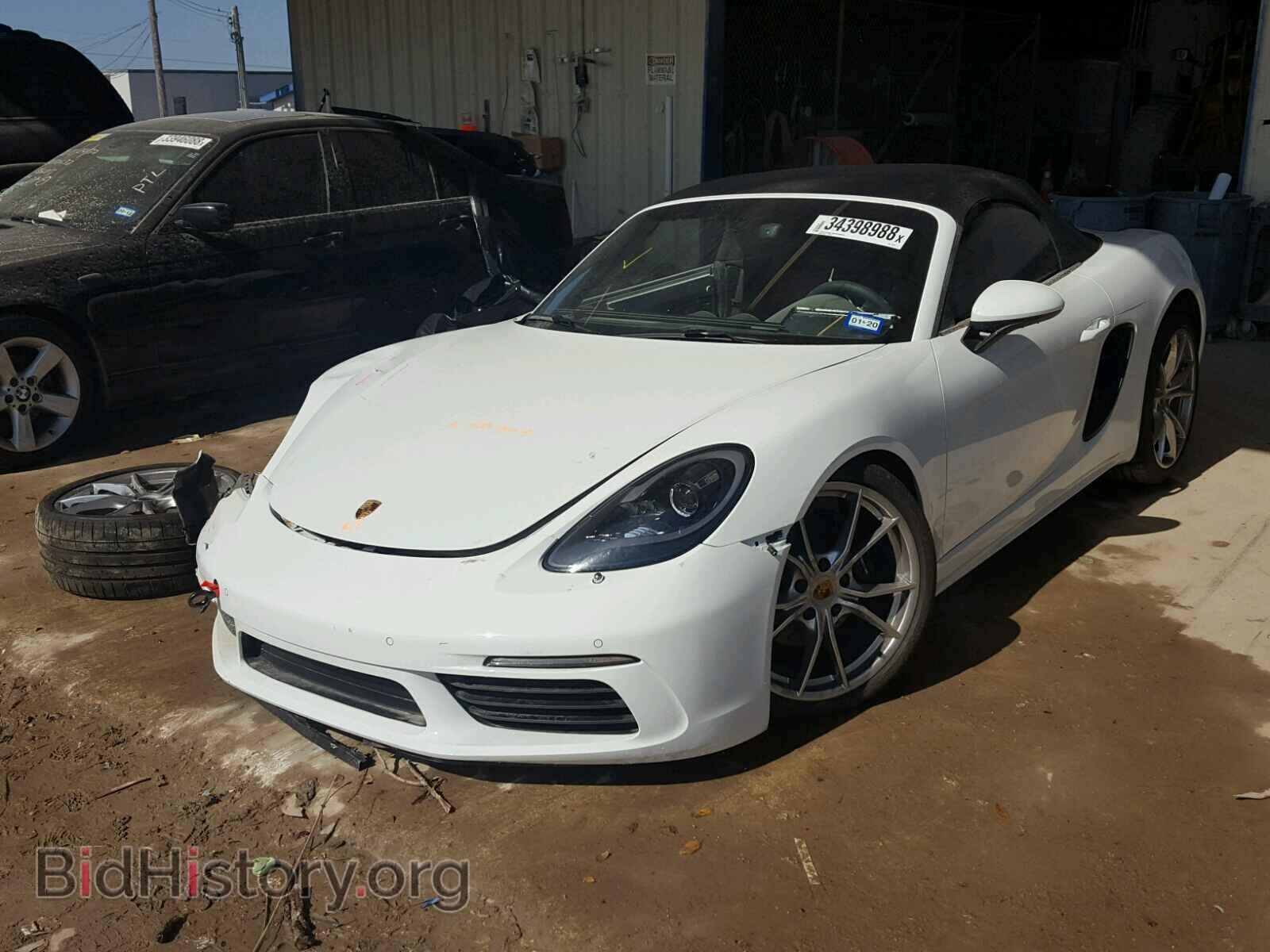 2018 PORSCHE BOXSTER - VIN: WP0CA2A83JS210737 - Фото 2