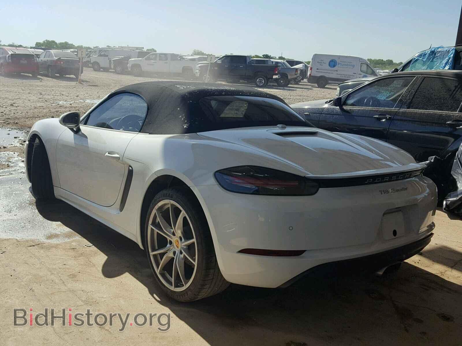 2018 PORSCHE BOXSTER - VIN: WP0CA2A83JS210737 - Фото 3