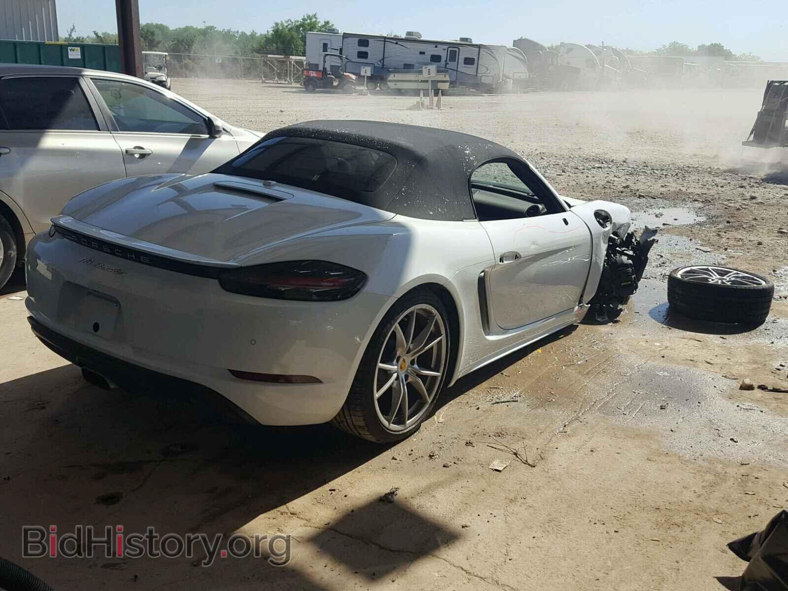 2018 PORSCHE BOXSTER - VIN: WP0CA2A83JS210737 - Фото 4