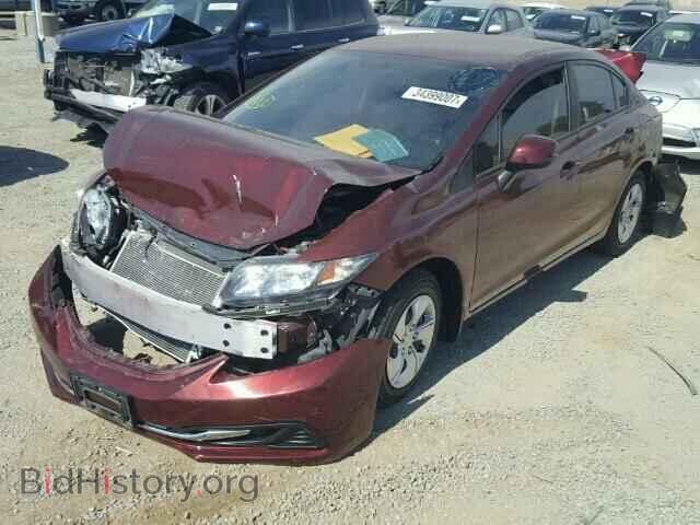 2013 HONDA CIVIC - VIN: 2HGFB2F54DH565888 - Фото 2