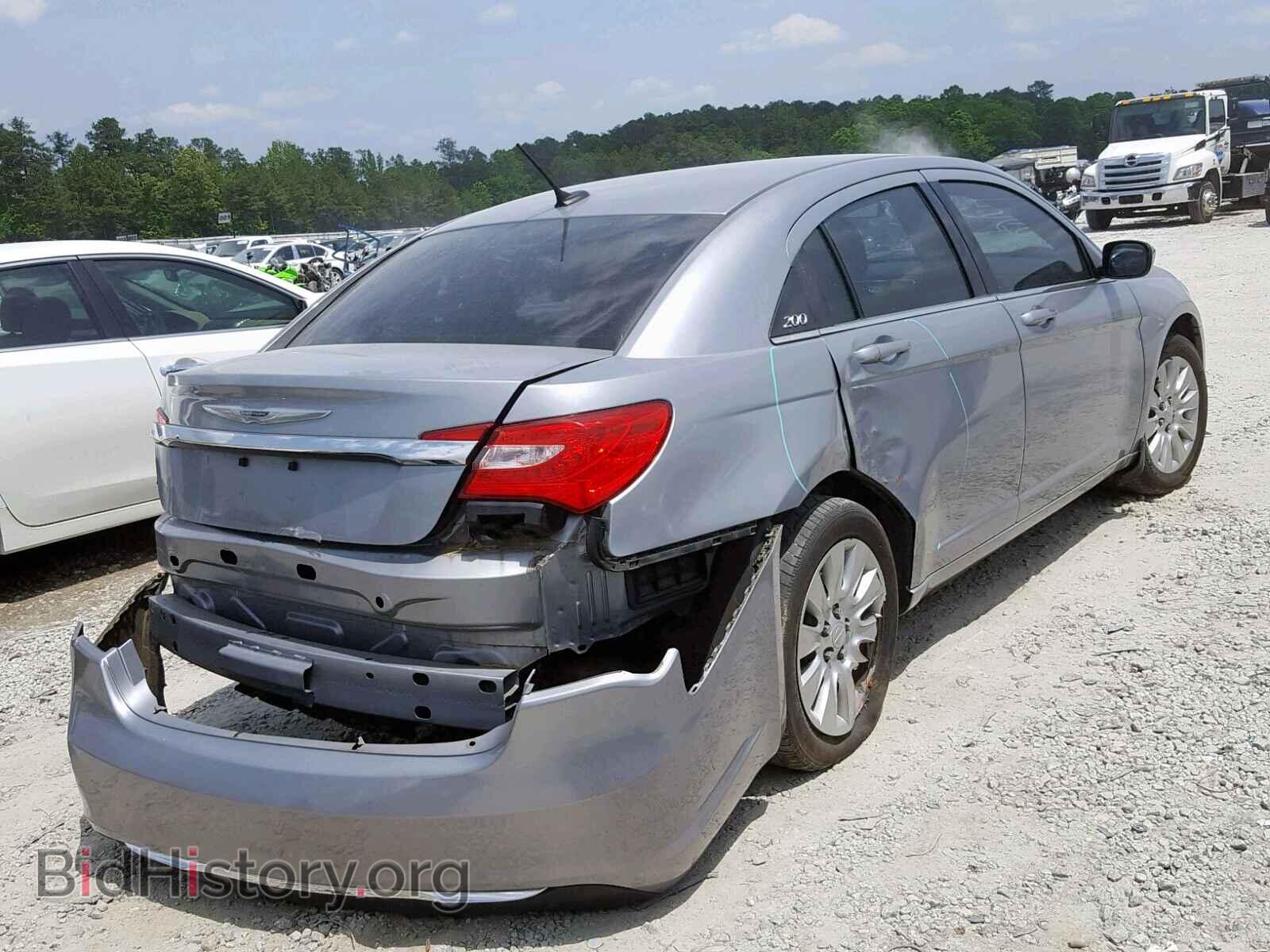 2014 CHRYSLER 200 - VIN: 1C3CCBAB4EN211099 - Фото 4