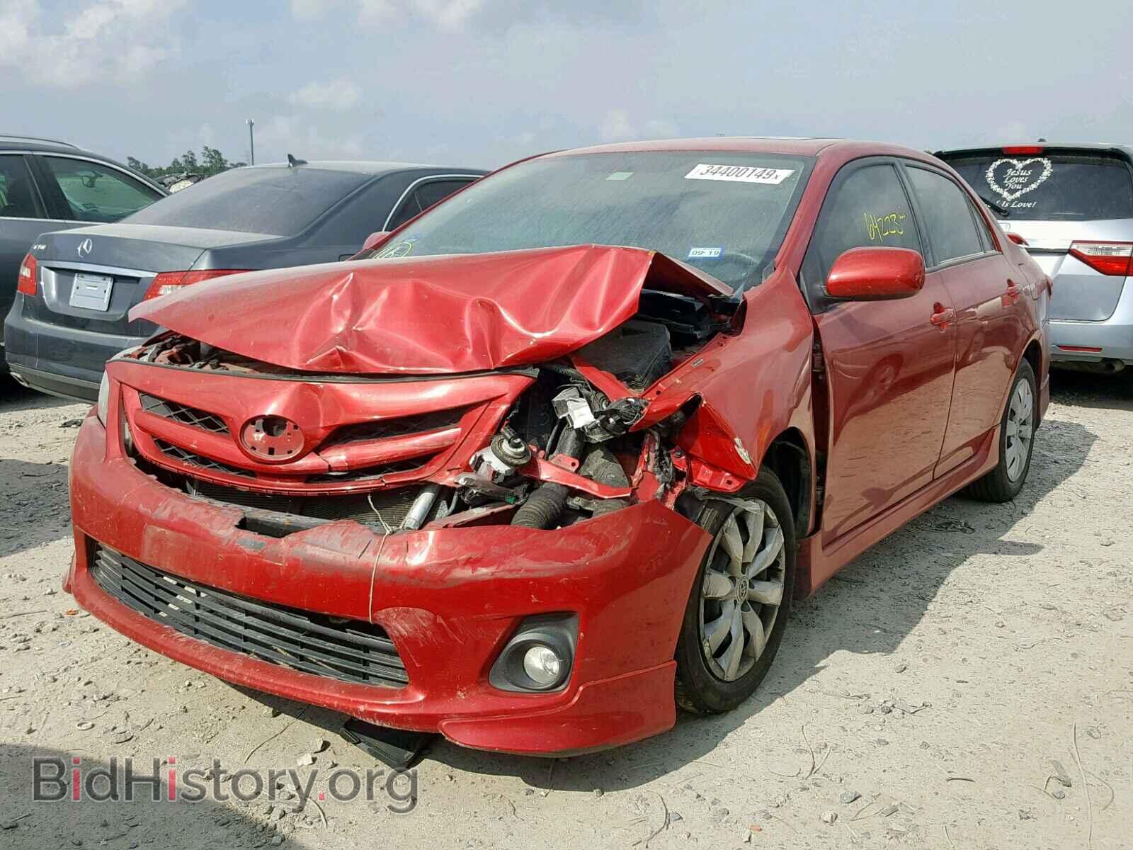 2011 TOYOTA COROLLA BA - VIN: 2T1BU4EEXBC679633 - Фото 2