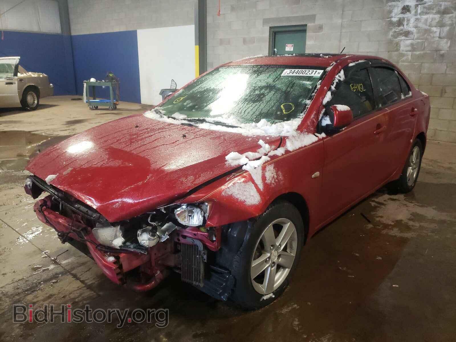 2008 MITSUBISHI LANCER - VIN: JA3AU26U08U018919 - Фото 2