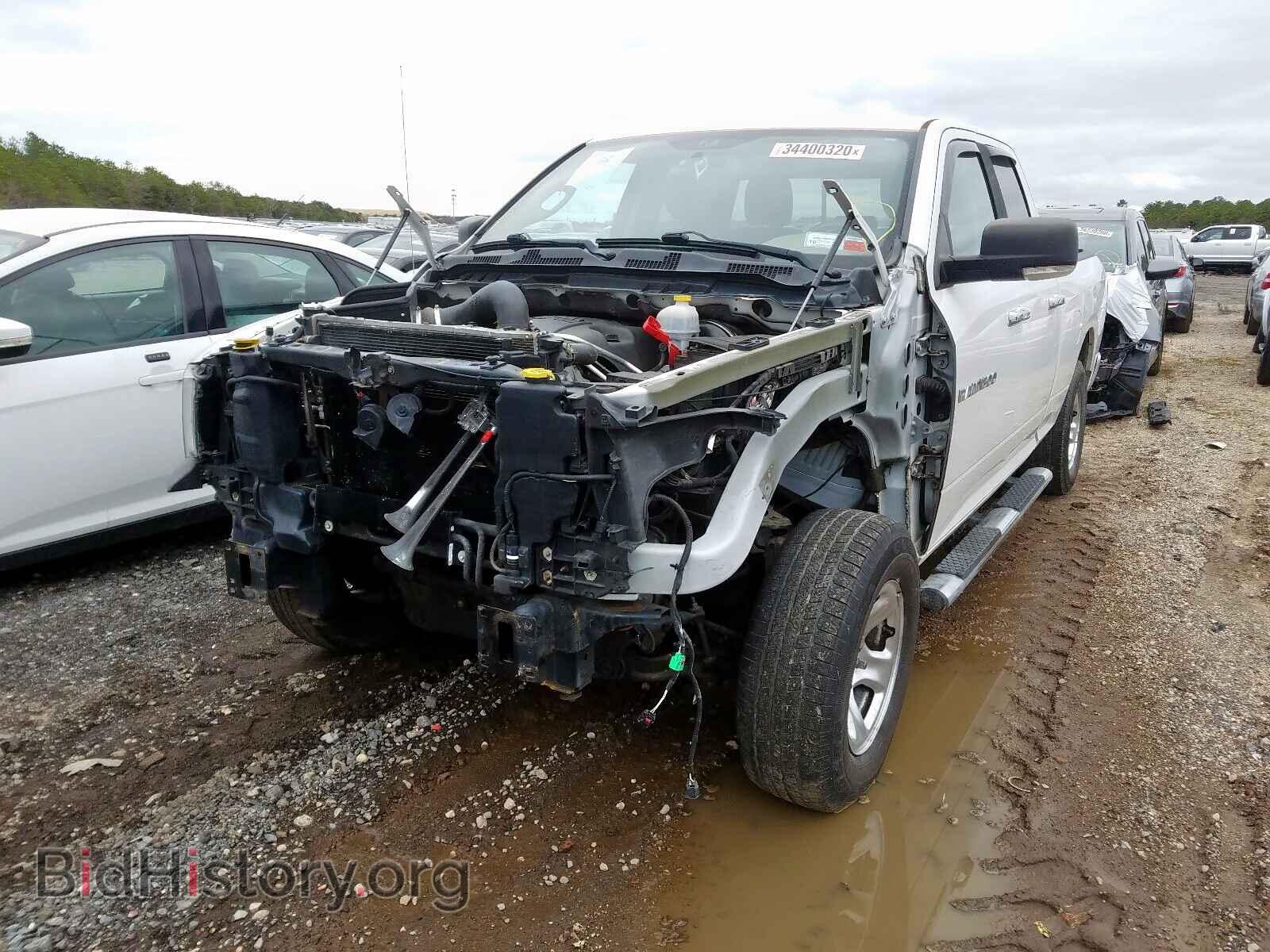 2011 DODGE RAM 1500 - VIN: 1D7RV1GT2BS681516 - Фото 2