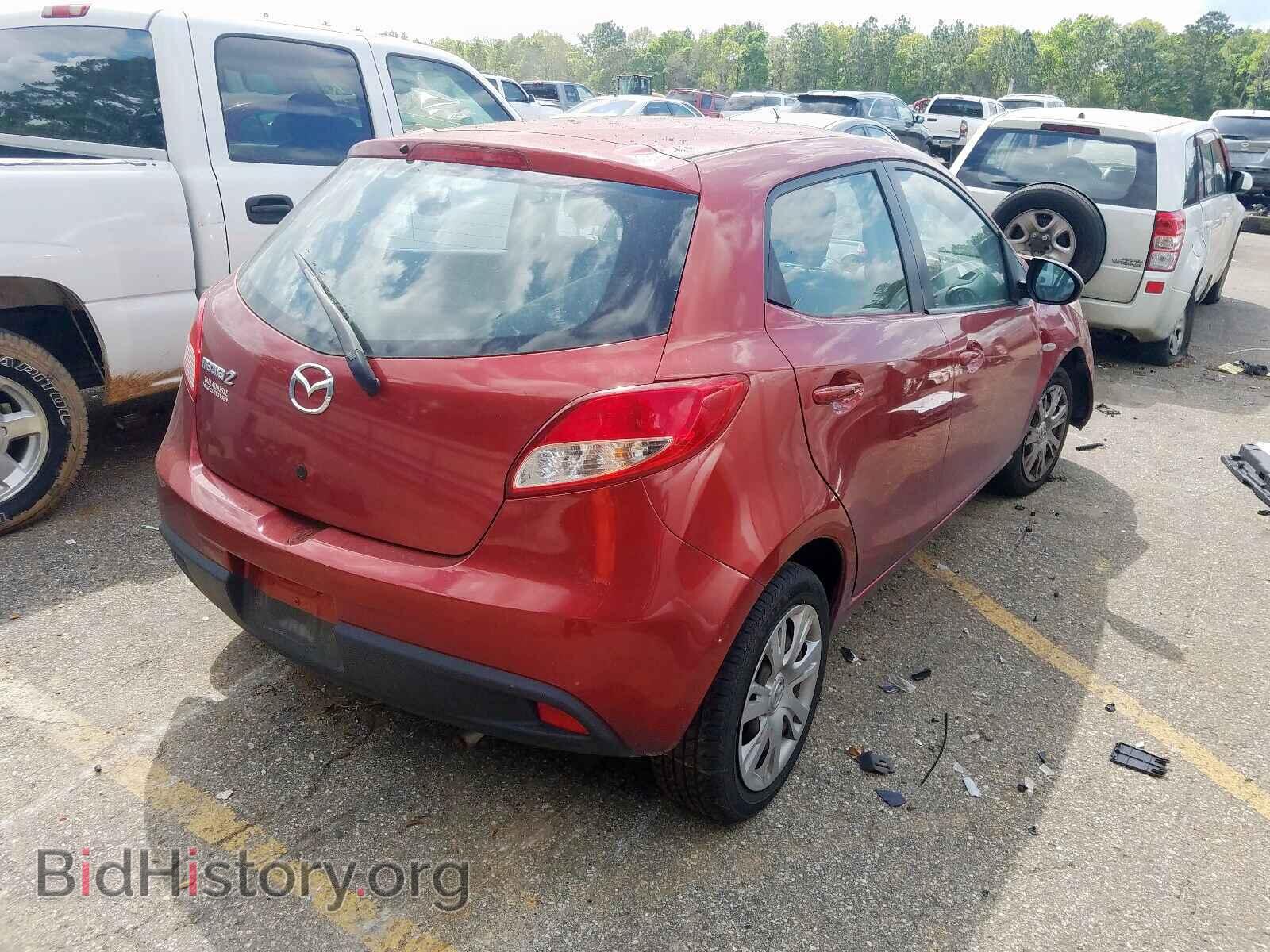 2014 MAZDA 2 - VIN: JM1DE1KY1E0188384 - Фото 4