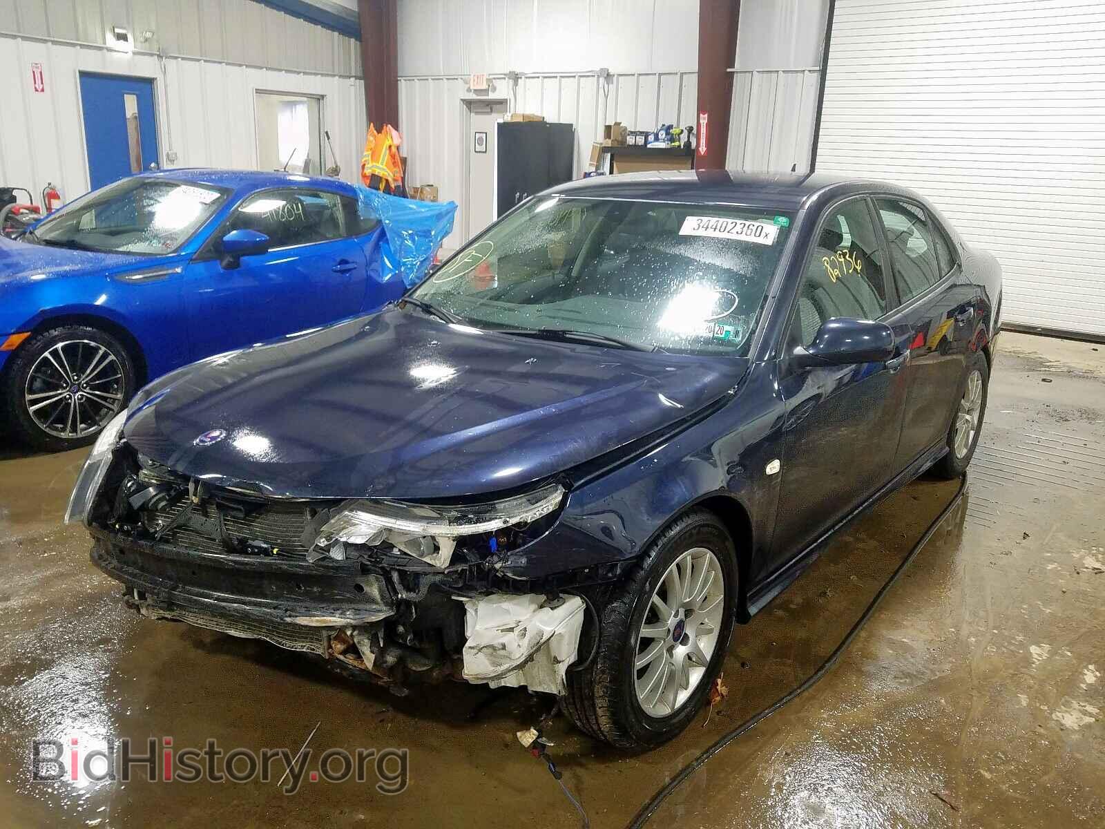 2011 SAAB 9 3 - VIN: YS3FA4CY3B1301335 - Фото 2