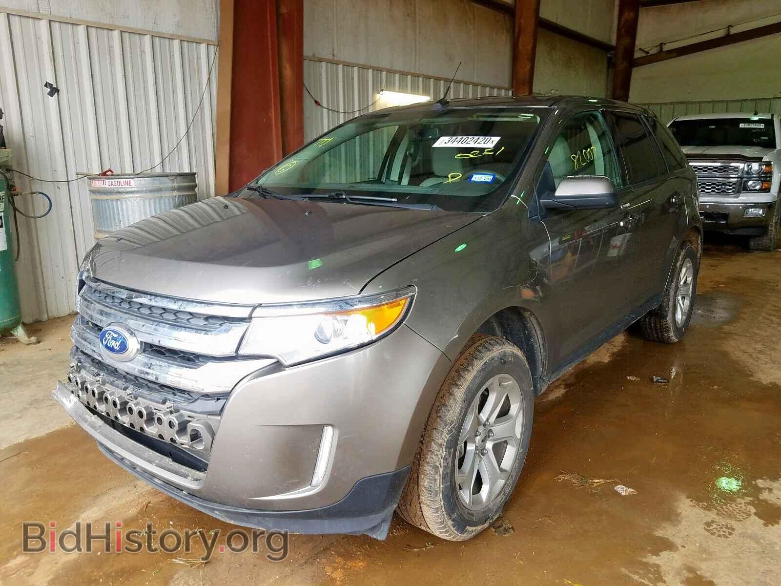 2014 FORD EDGE - VIN: 2FMDK3JC9EBB00251 - Фото 2