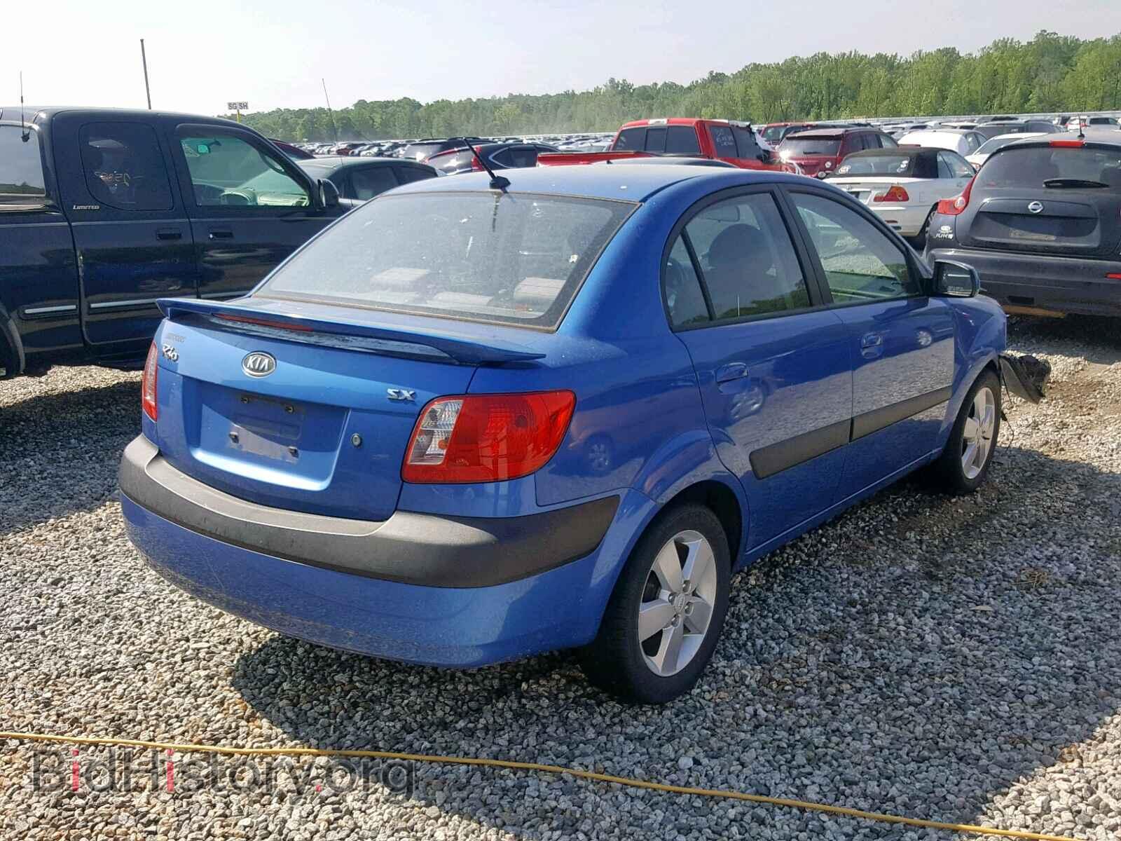 2007 KIA RIO BASE - VIN: KNADE123376222746 - Фото 4