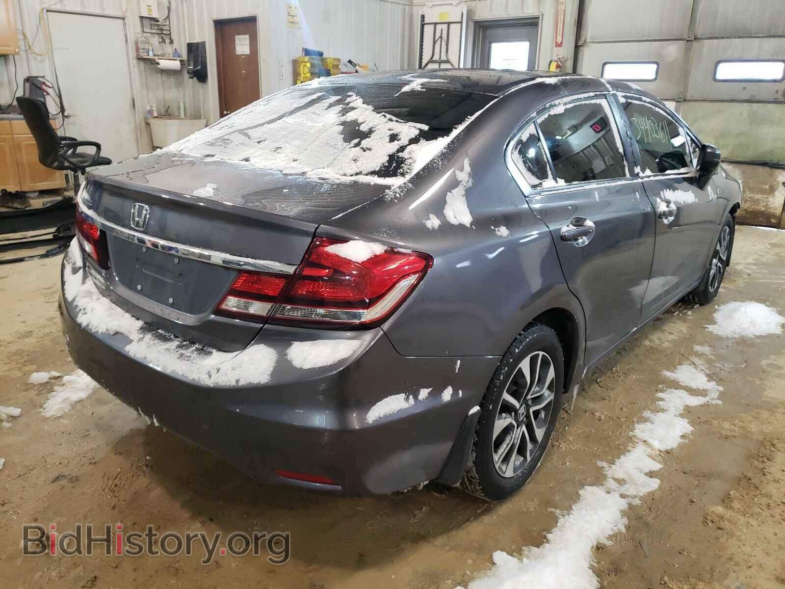 2015 HONDA CIVIC - VIN: 19XFB2F84FE050445 - Фото 4