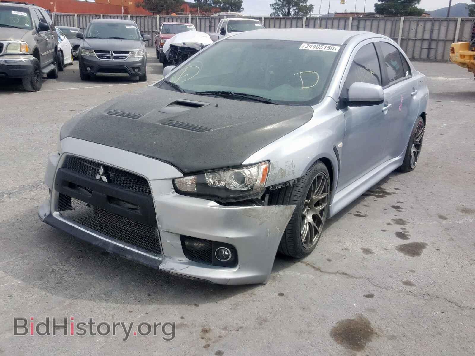 2011 MITSUBISHI EVO - VIN: JA32W5FV3BU012371 - Фото 2
