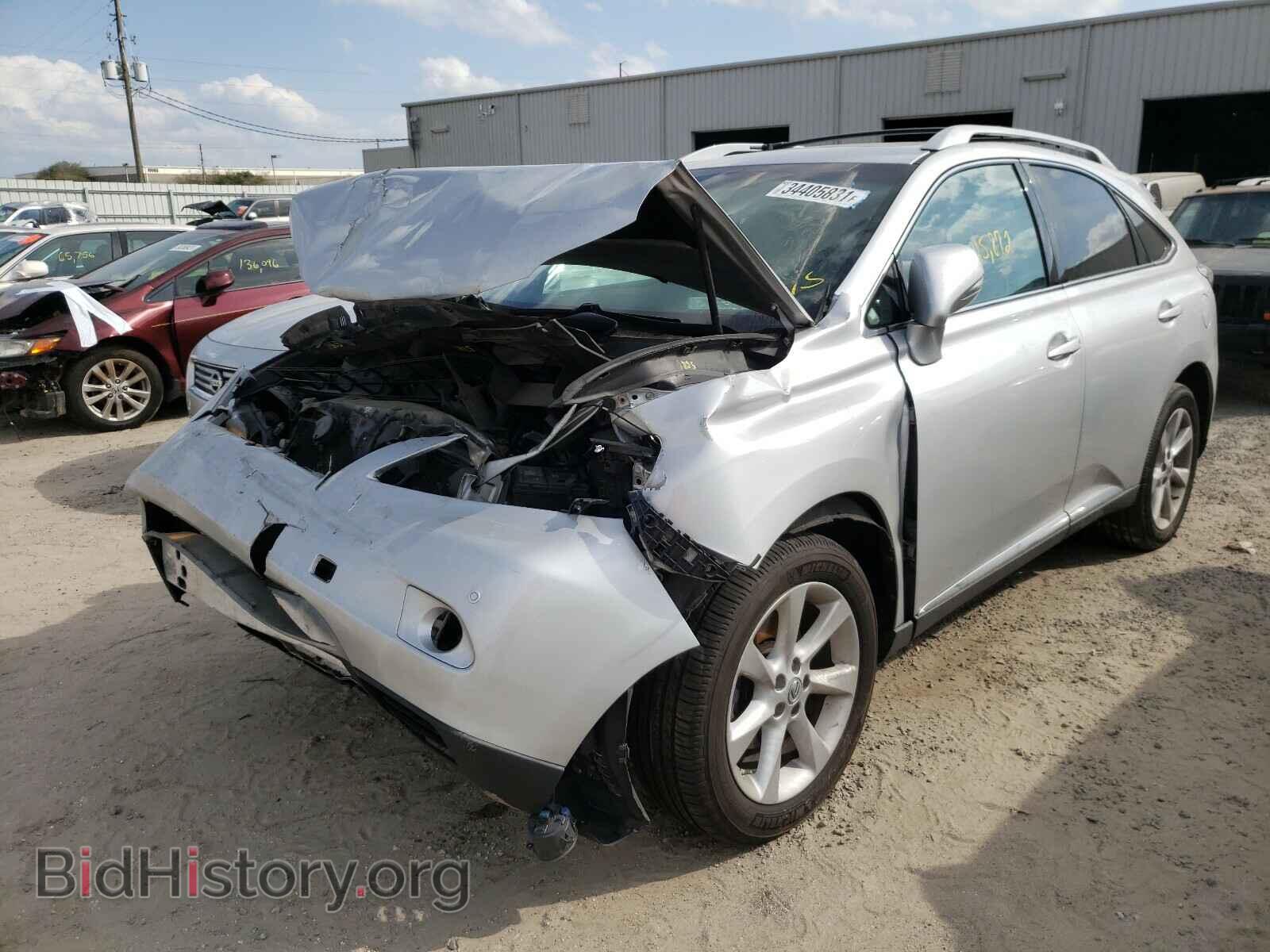 2012 LEXUS RX350 - VIN: 2T2ZK1BA1CC082923 - Фото 2