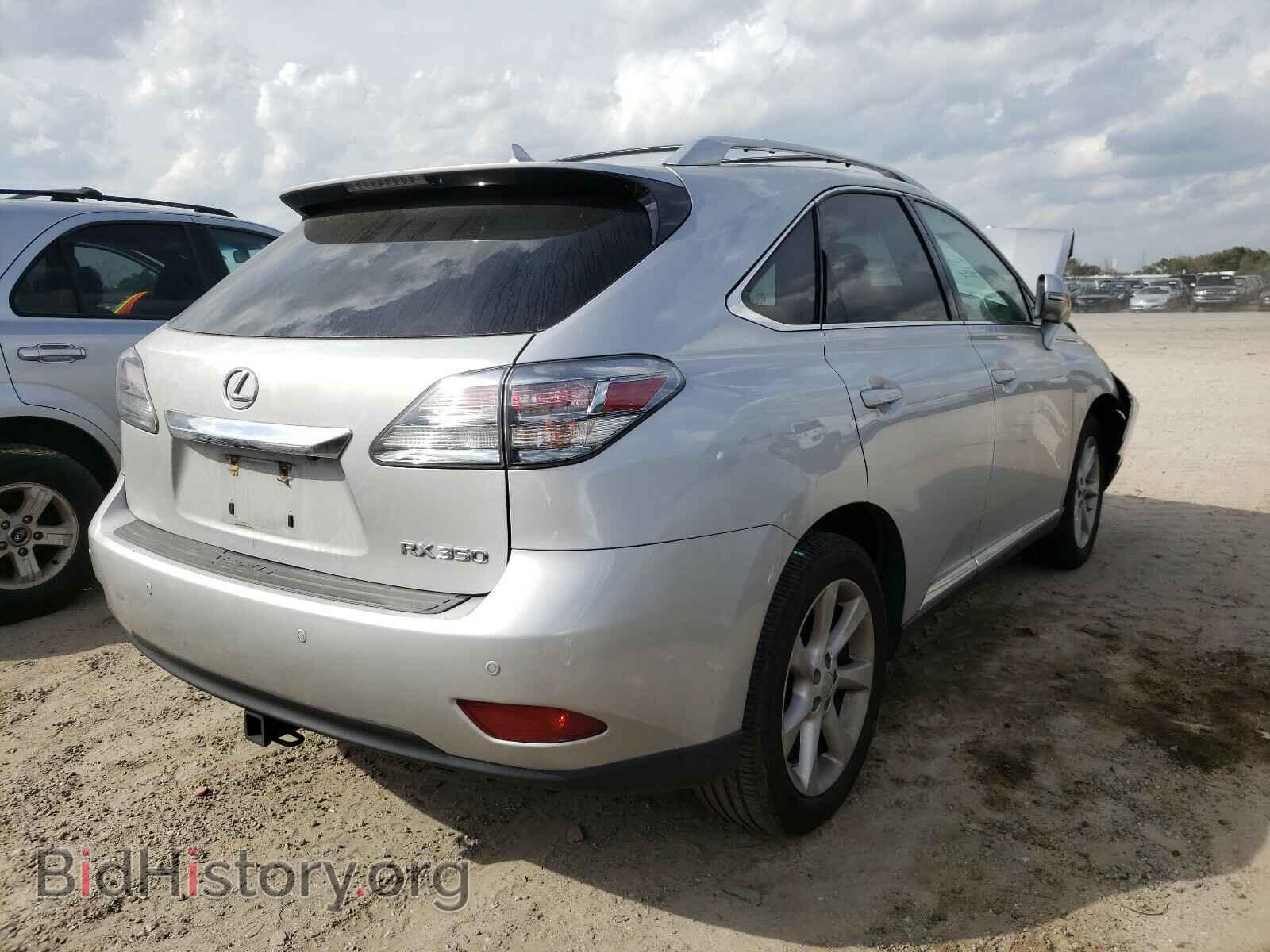 2012 LEXUS RX350 - VIN: 2T2ZK1BA1CC082923 - Фото 4