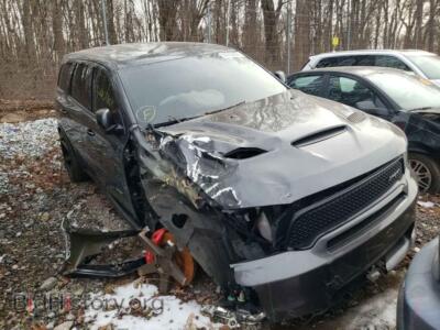 2018 Dodge DURANGO DURANGO SR, gray — VIN 1C4SDJGJ8JC173816, Copart
