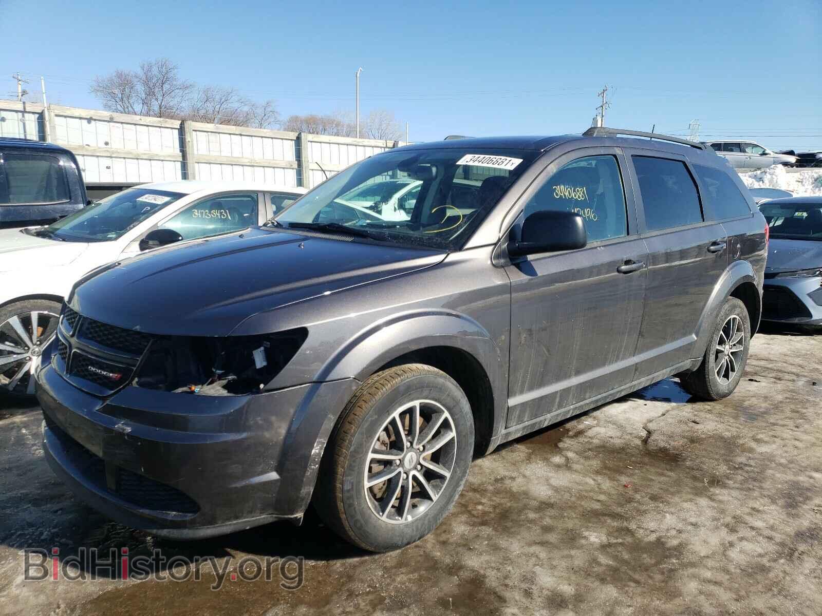 2018 DODGE JOURNEY - VIN: 3C4PDCAB6JT497905 - Фото 2