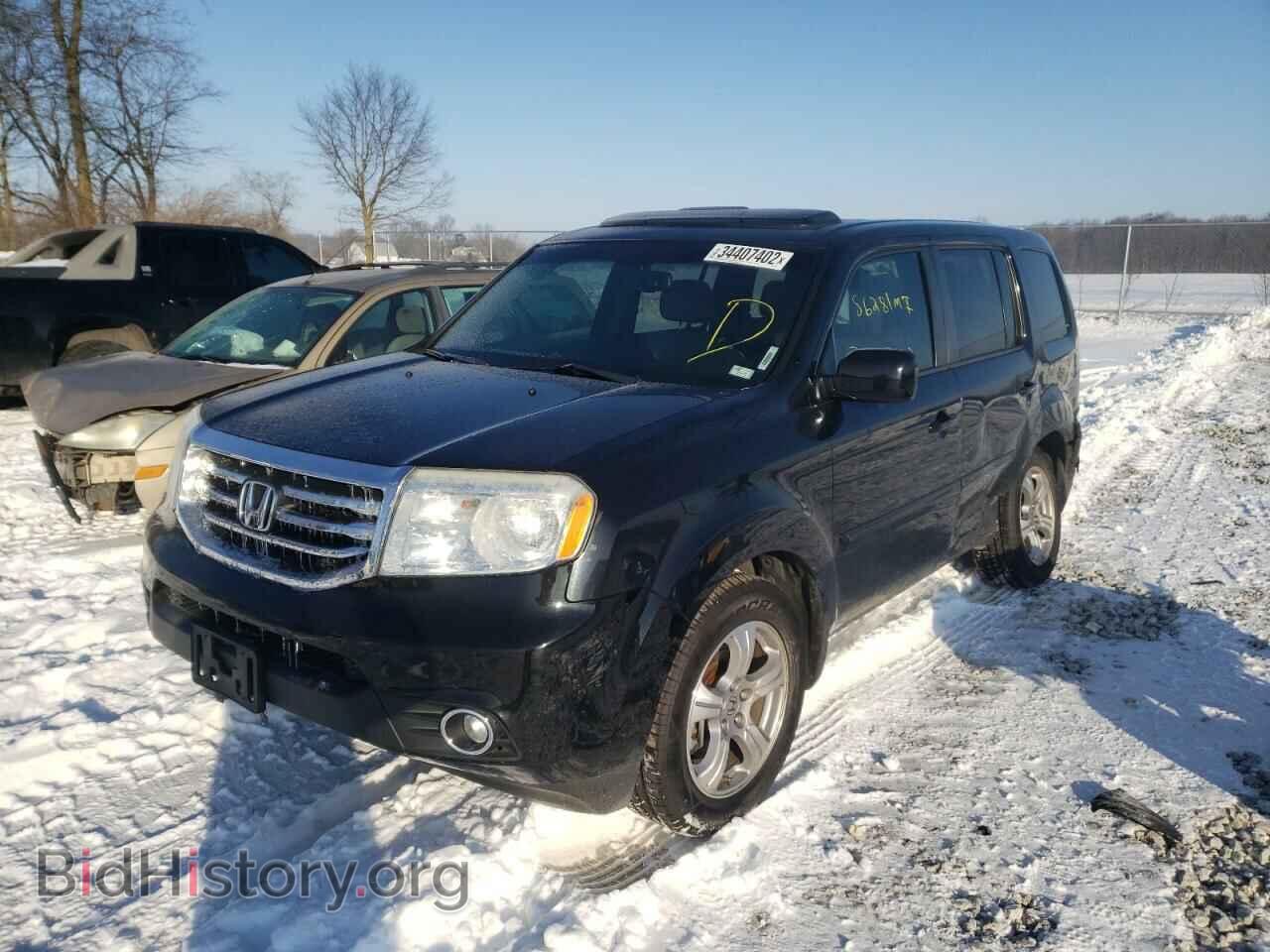 2013 HONDA PILOT - VIN: 5FNYF3H58DB004758 - Фото 2