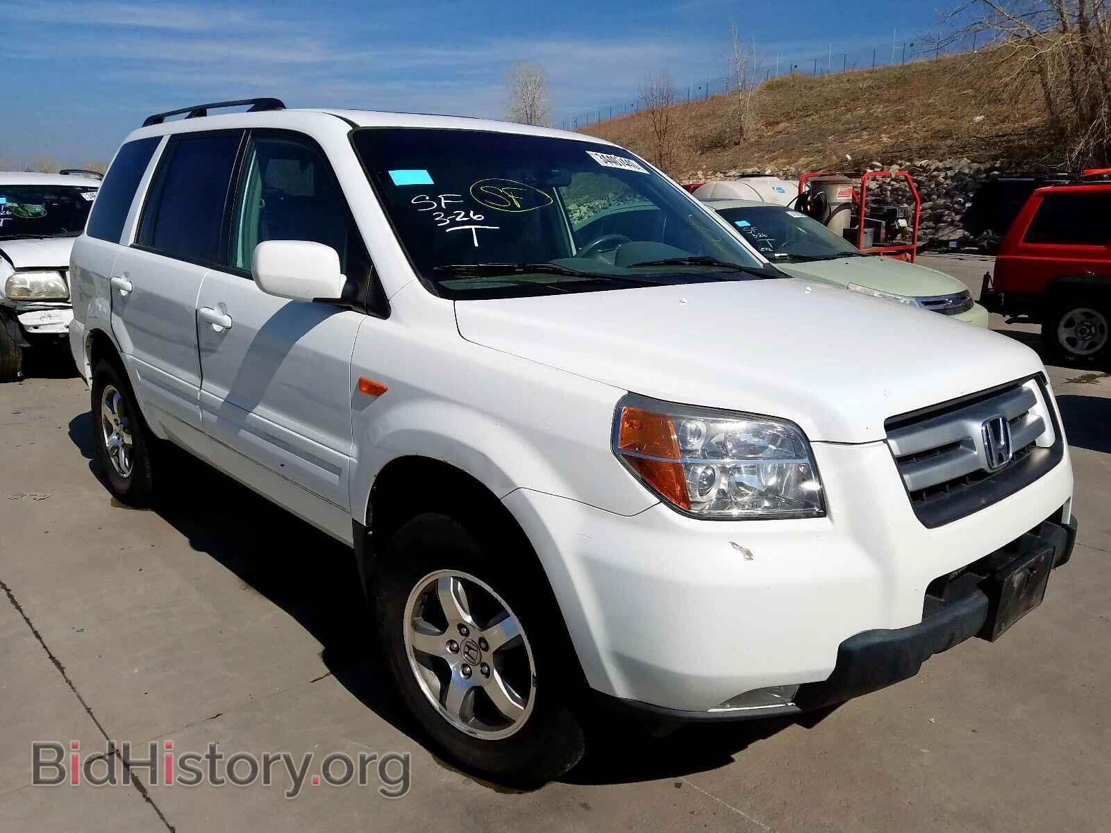 Фотография 2HKYF18656H535353 - HONDA PILOT EX 2006