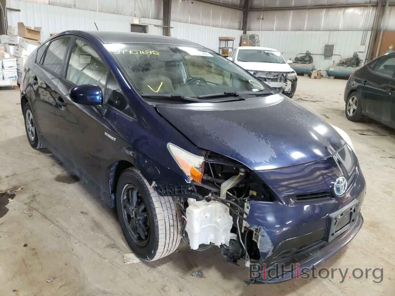 Photo JTDKN3DUXC1553391 - TOYOTA PRIUS 2012