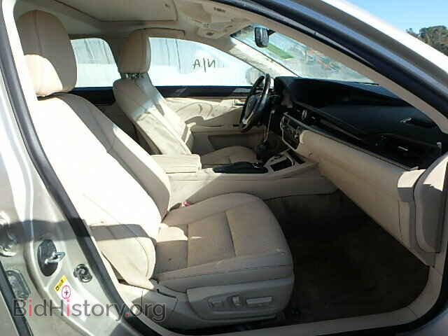2013 LEXUS ES350 - VIN: JTHBK1GG1D2047025 - Фото 5