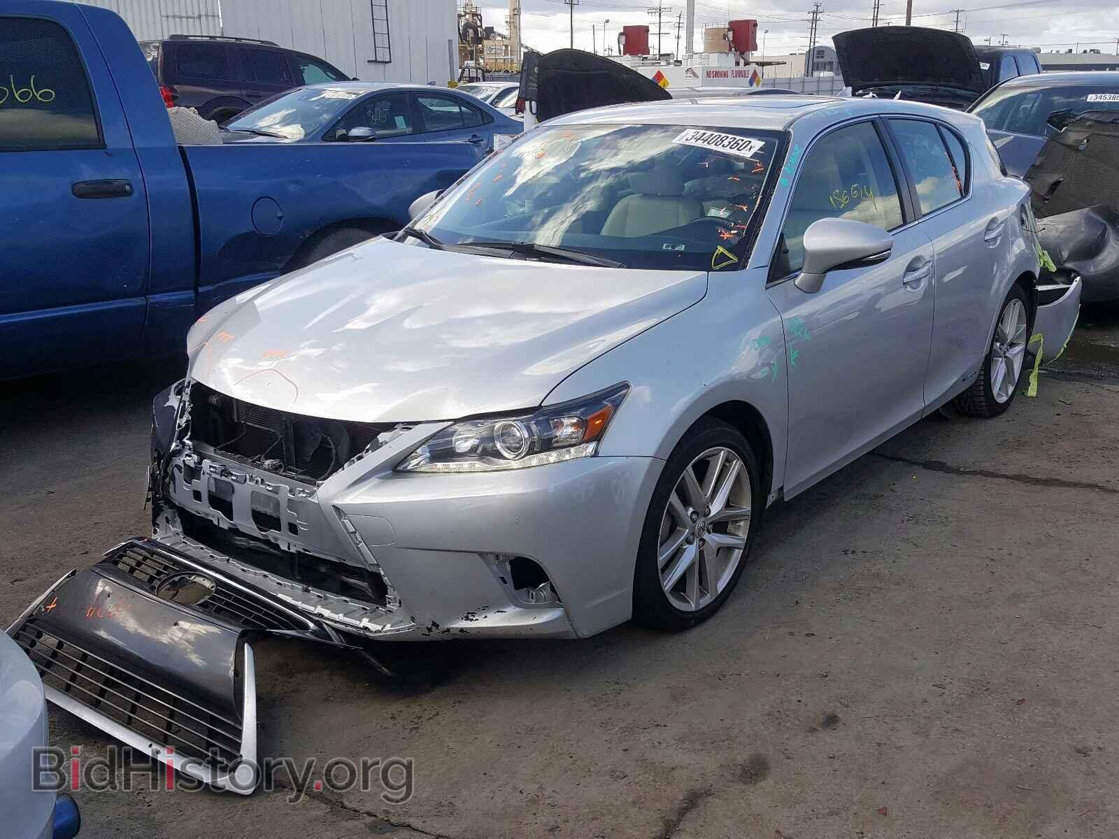 2014 LEXUS CT 200 - VIN: JTHKD5BH2E2186020 - Photo 2