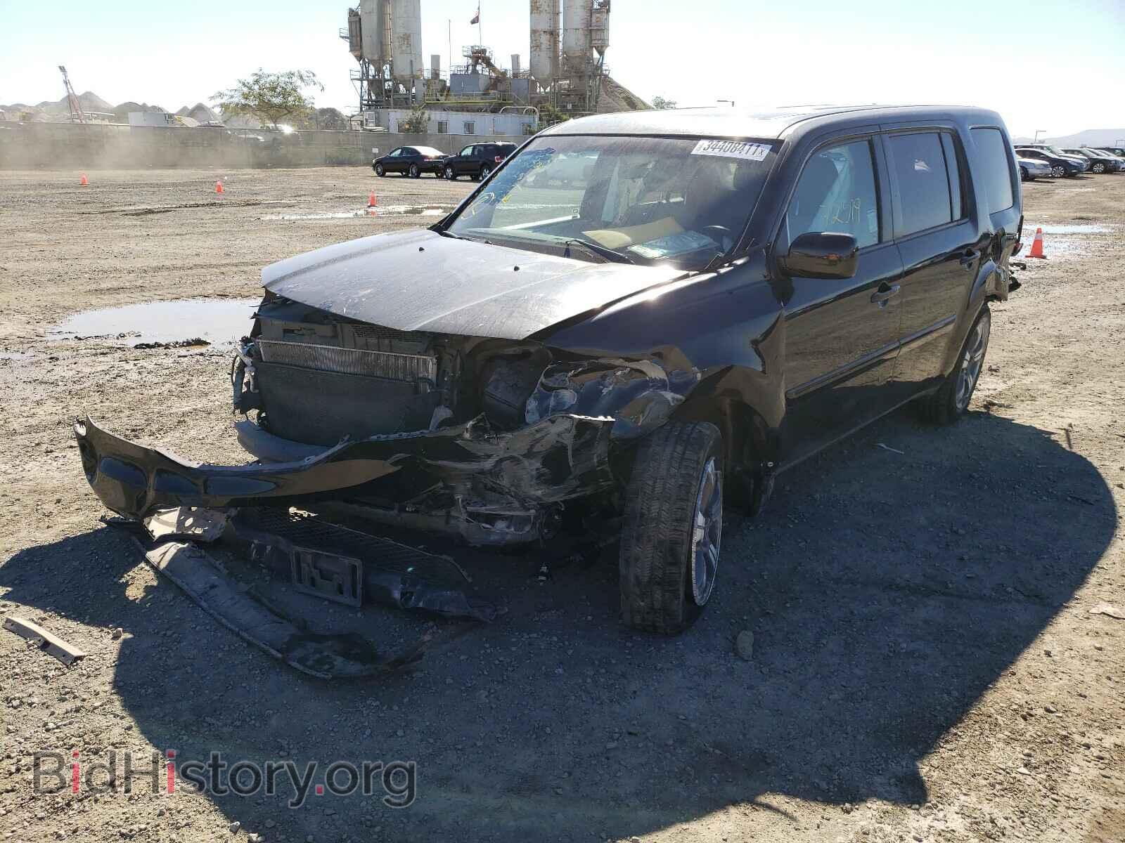 2015 HONDA PILOT - VIN: 5FNYF3H32FB033741 - Фото 2