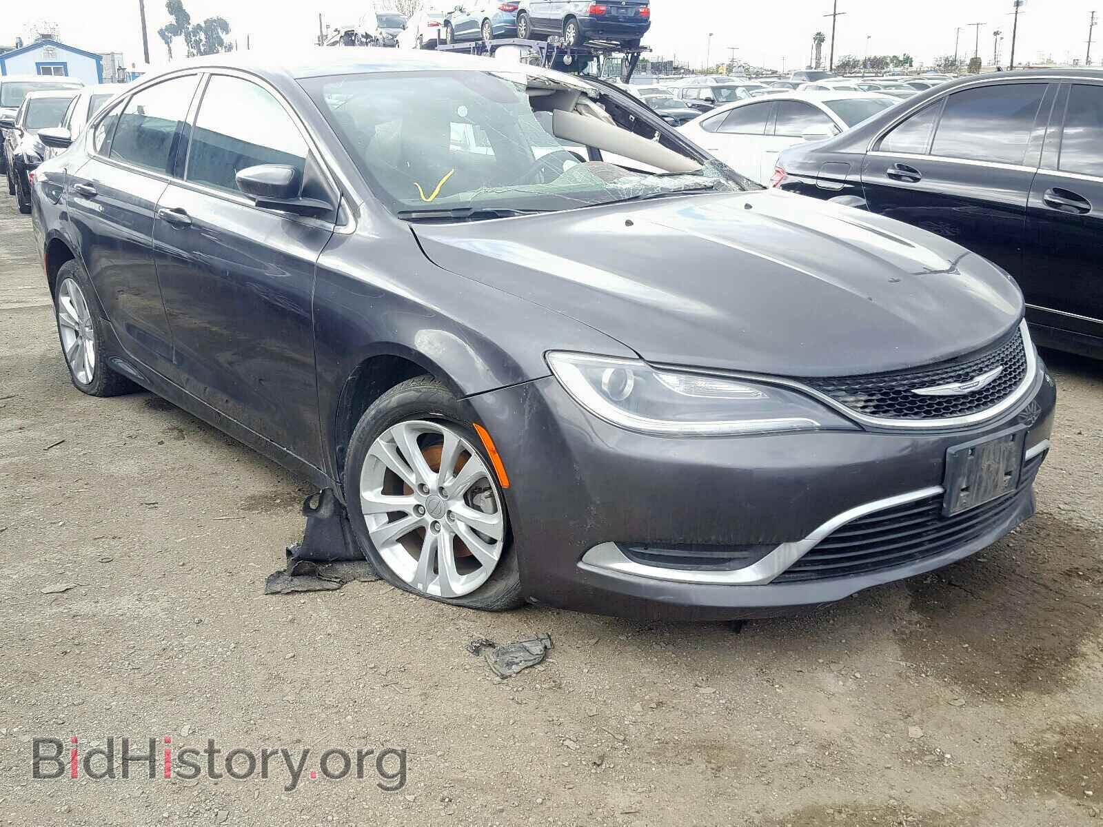Photo 1C3CCCAB7FN624738 - CHRYSLER 200 2015