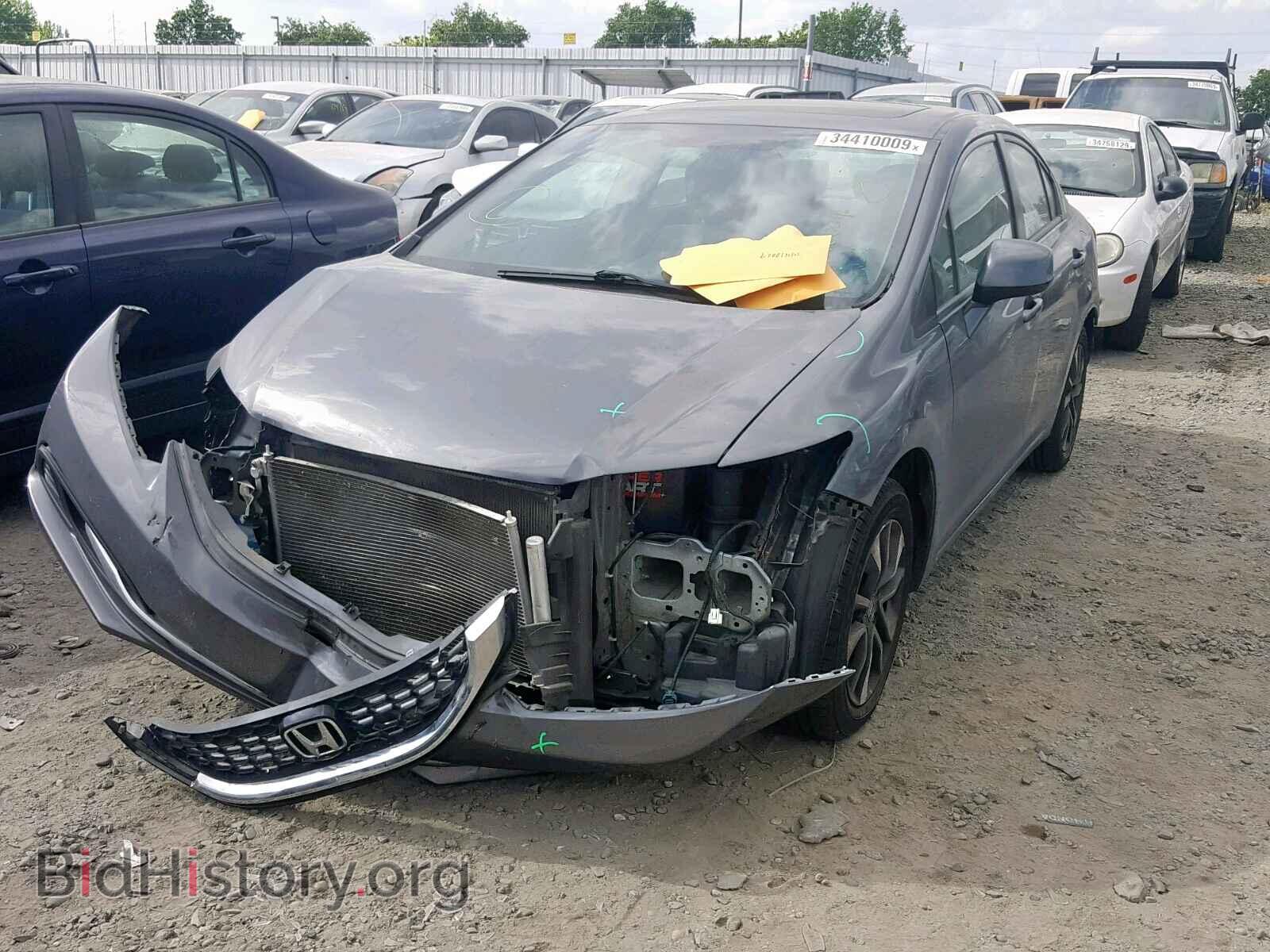 2013 HONDA CIVIC - VIN: 19XFB2F89DE229125 - Фото 2