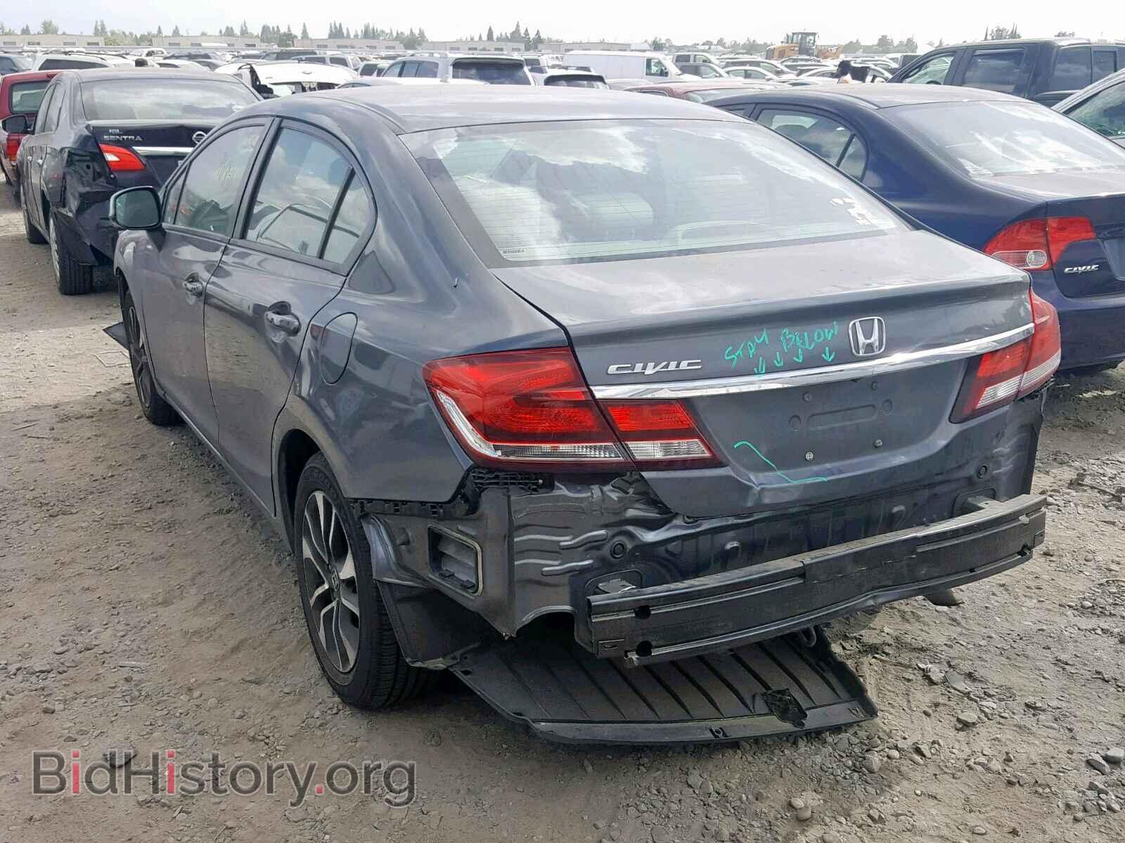 2013 HONDA CIVIC - VIN: 19XFB2F89DE229125 - Фото 3