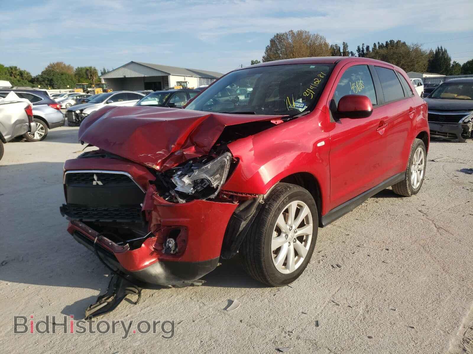 2015 MITSUBISHI OUTLANDER - VIN: 4A4AP3AWXFE048937 - Фото 2