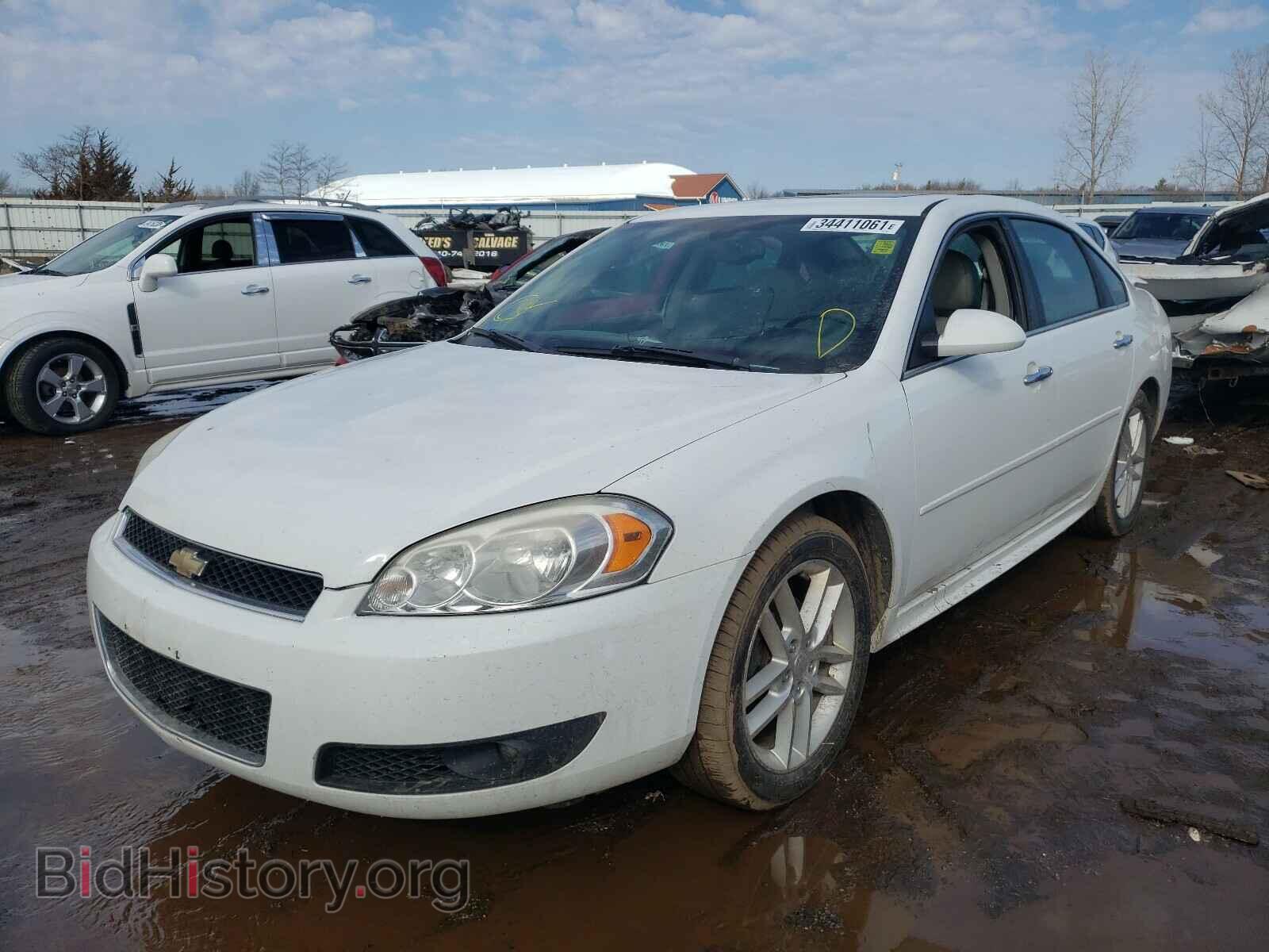 2013 CHEVROLET IMPALA - VIN: 2G1WC5E39D1194628 - Фото 2