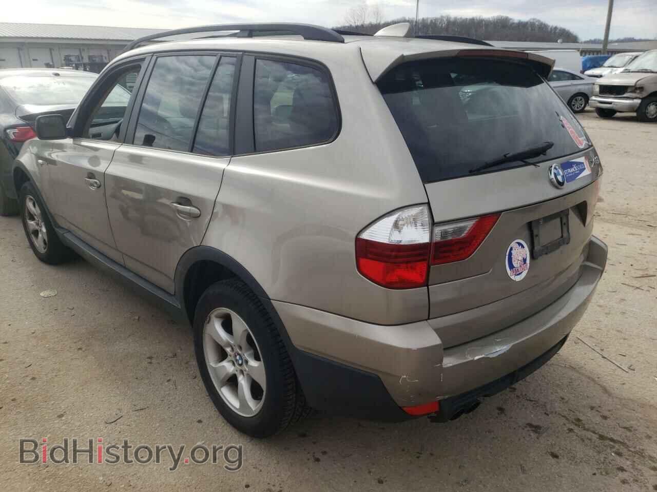 2007 BMW X3 - VIN: WBXPC934X7WF21796 - Фото 3
