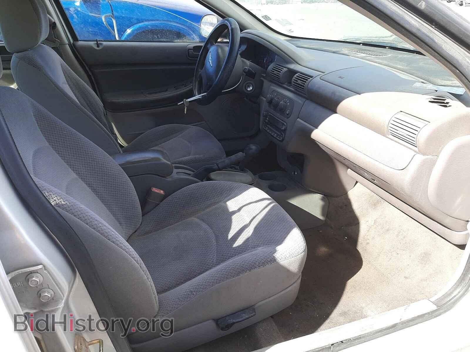 2006 CHRYSLER SEBRING - VIN: 1C3EL46XX6N203843 - Фото 5