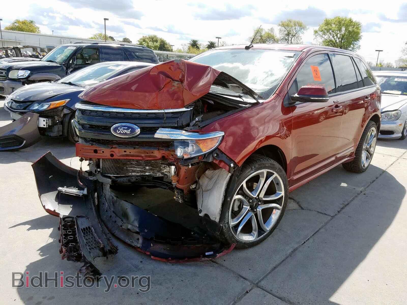 2014 FORD EDGE - VIN: 2FMDK3AK8EBB30817 - Photo 2