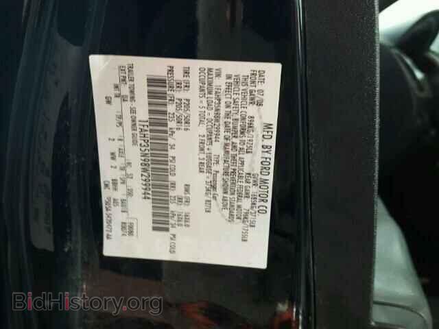 2008 FORD FOCUS - VIN: 1FAHP35N98W299944 - Фото 10