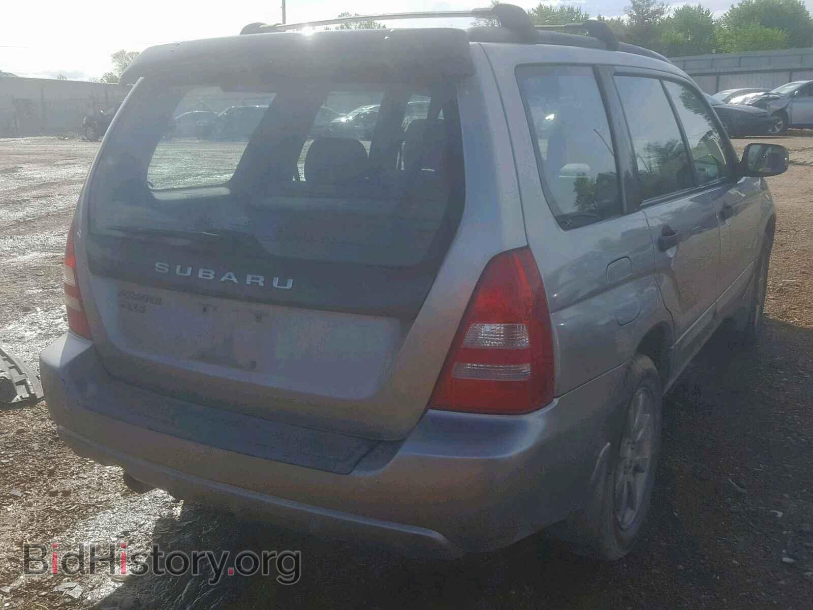 2005 SUBARU FORESTER - VIN: JF1SG65635H702347 - Фото 4