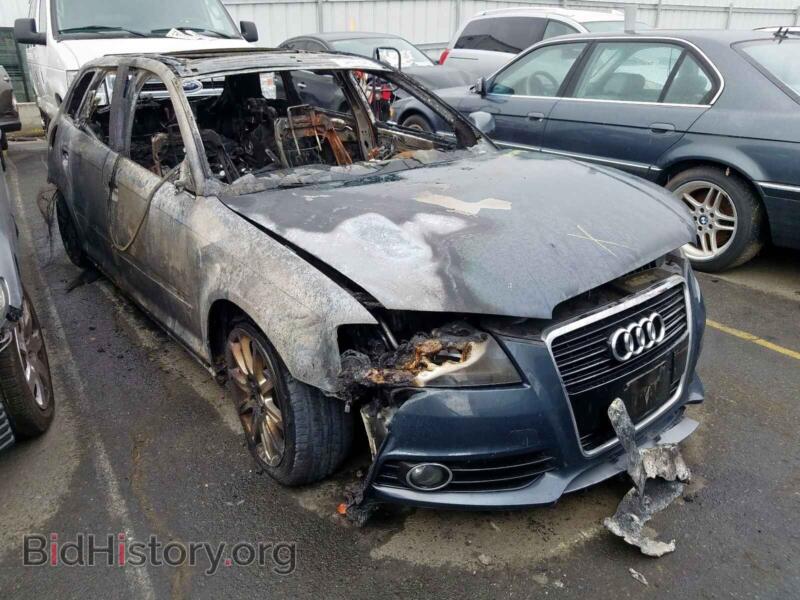 2012 Audi A3 A3 Premium (VIN WAUPFBFM6CA013625) — фото 1 из 10, Copart, повреждение: пожар