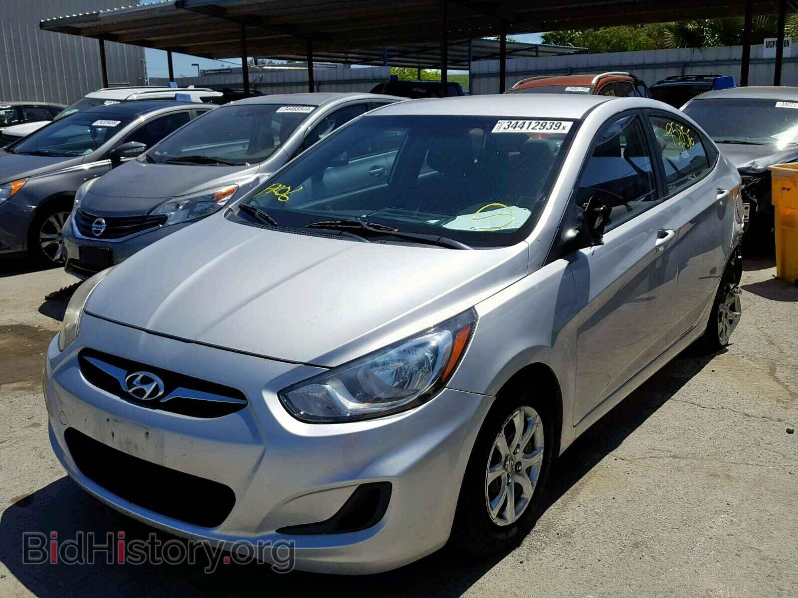 2013 HYUNDAI ACCENT - VIN: KMHCT4AE2DU409181 - Фото 2