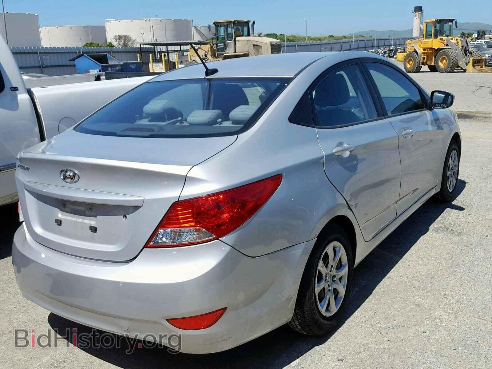 2013 HYUNDAI ACCENT - VIN: KMHCT4AE2DU409181 - Фото 4