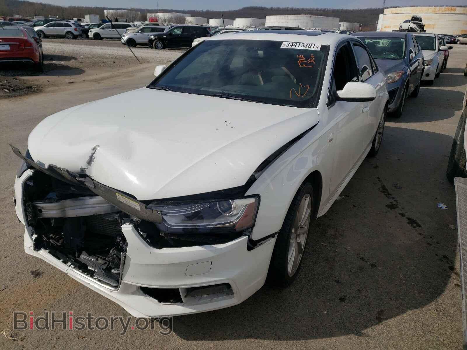 2014 AUDI A4 - VIN: WAUFFBFL4EA054664 - Фото 2