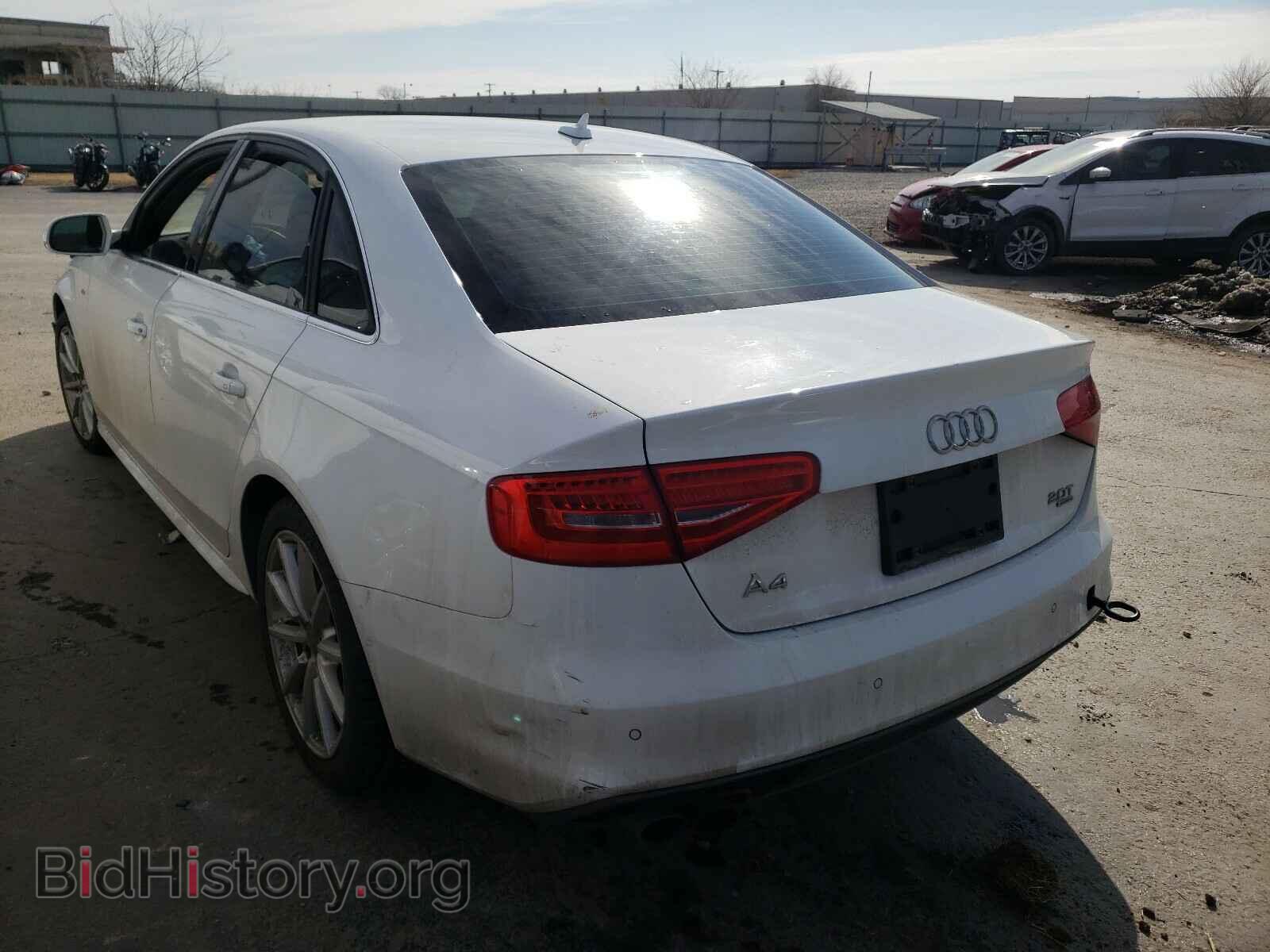 2014 AUDI A4 - VIN: WAUFFBFL4EA054664 - Фото 3
