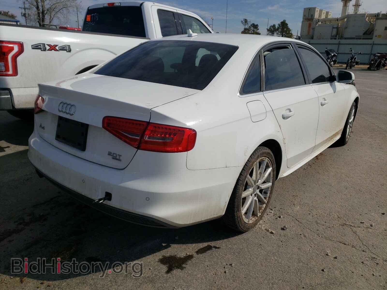 2014 AUDI A4 - VIN: WAUFFBFL4EA054664 - Фото 4