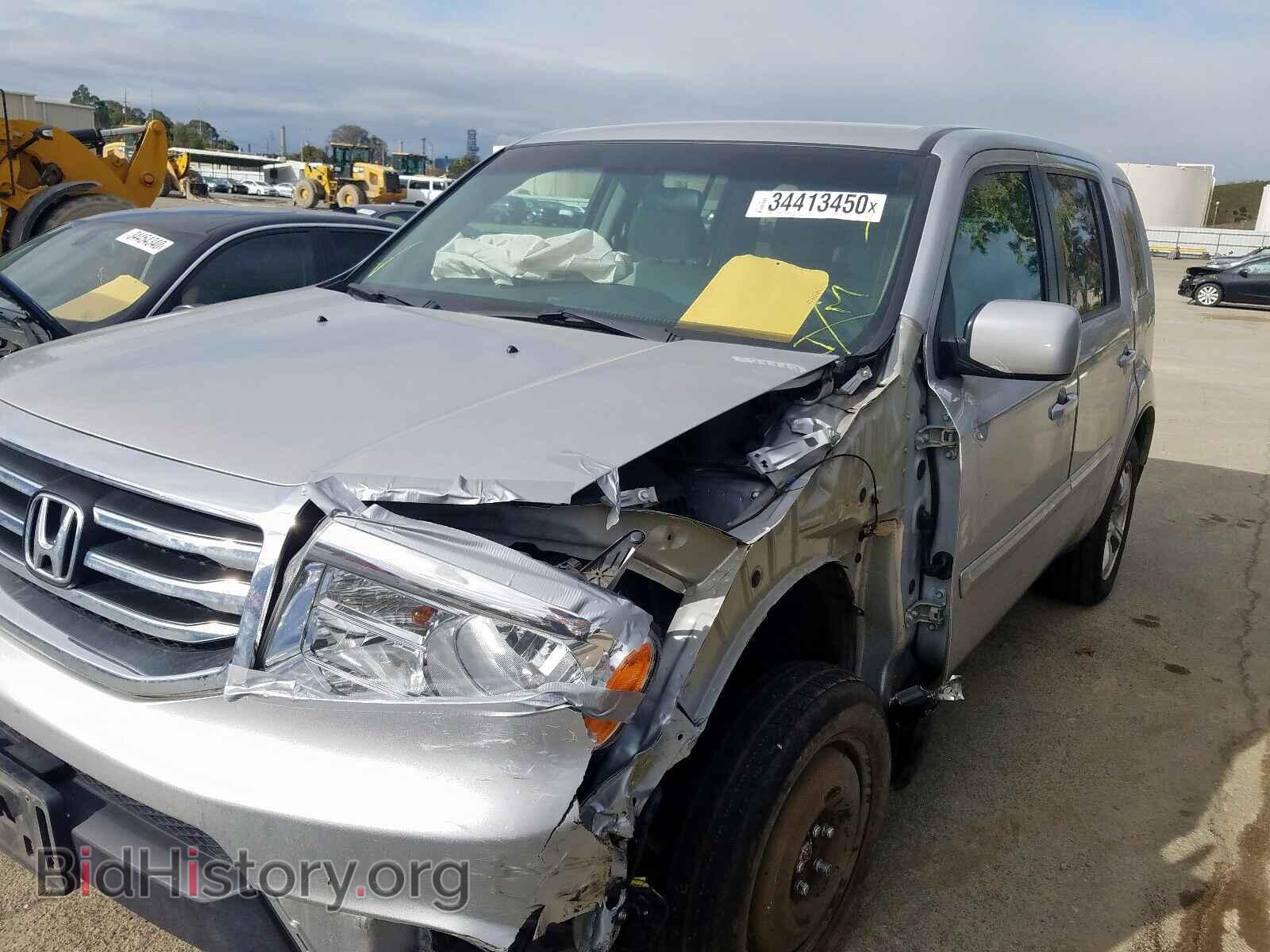 2012 HONDA PILOT - VIN: 5FNYF4H4XCB066190 - Фото 2