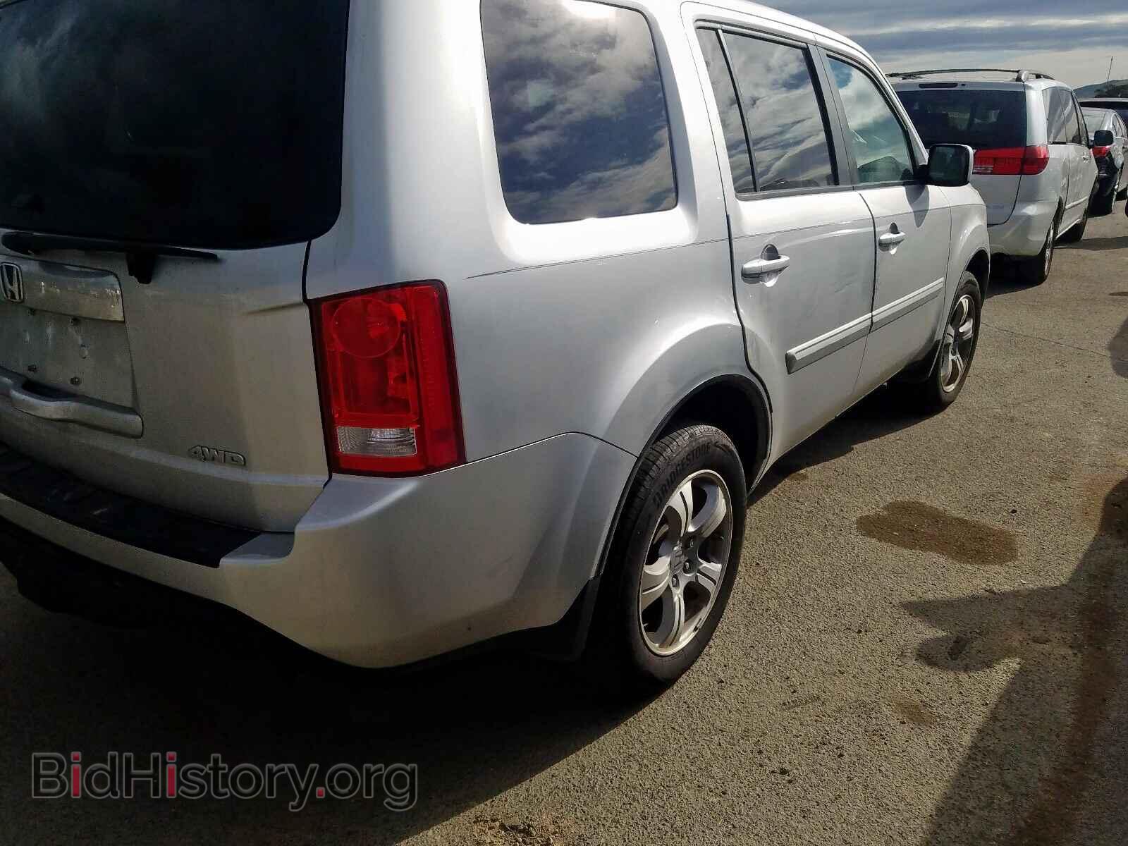 2012 HONDA PILOT - VIN: 5FNYF4H4XCB066190 - Фото 4