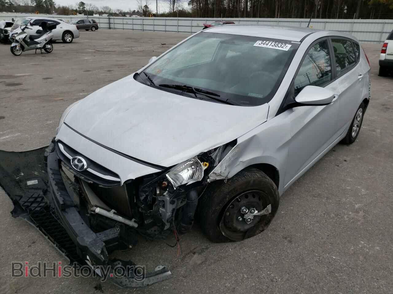 2017 HYUNDAI ACCENT - VIN: KMHCT5AEXHU307655 - Фото 2