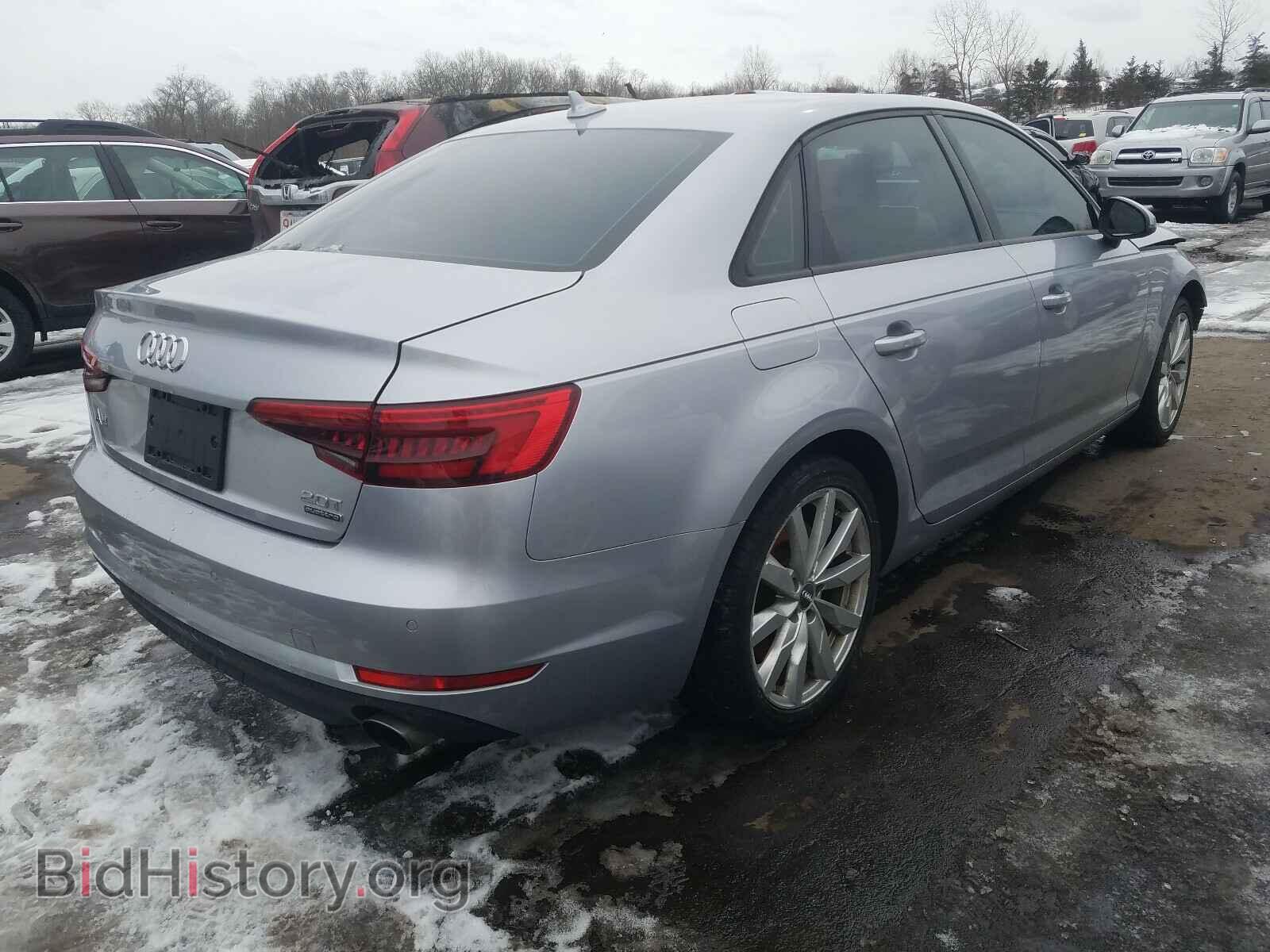 2017 AUDI A4 - VIN: WAUANAF4XHN001660 - Фото 4
