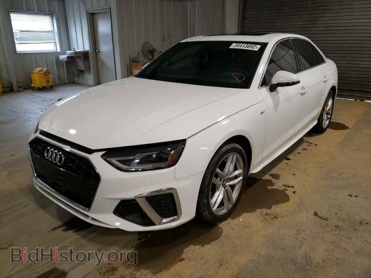2020 AUDI A4 - VIN: WAUDNAF41LN014268 - Фото 2