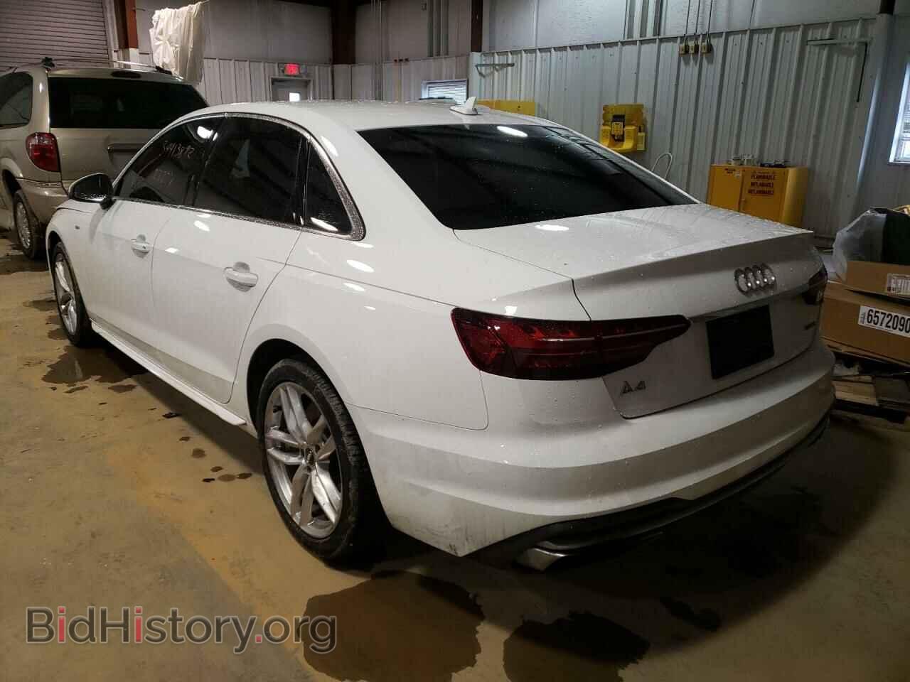 2020 AUDI A4 - VIN: WAUDNAF41LN014268 - Фото 3
