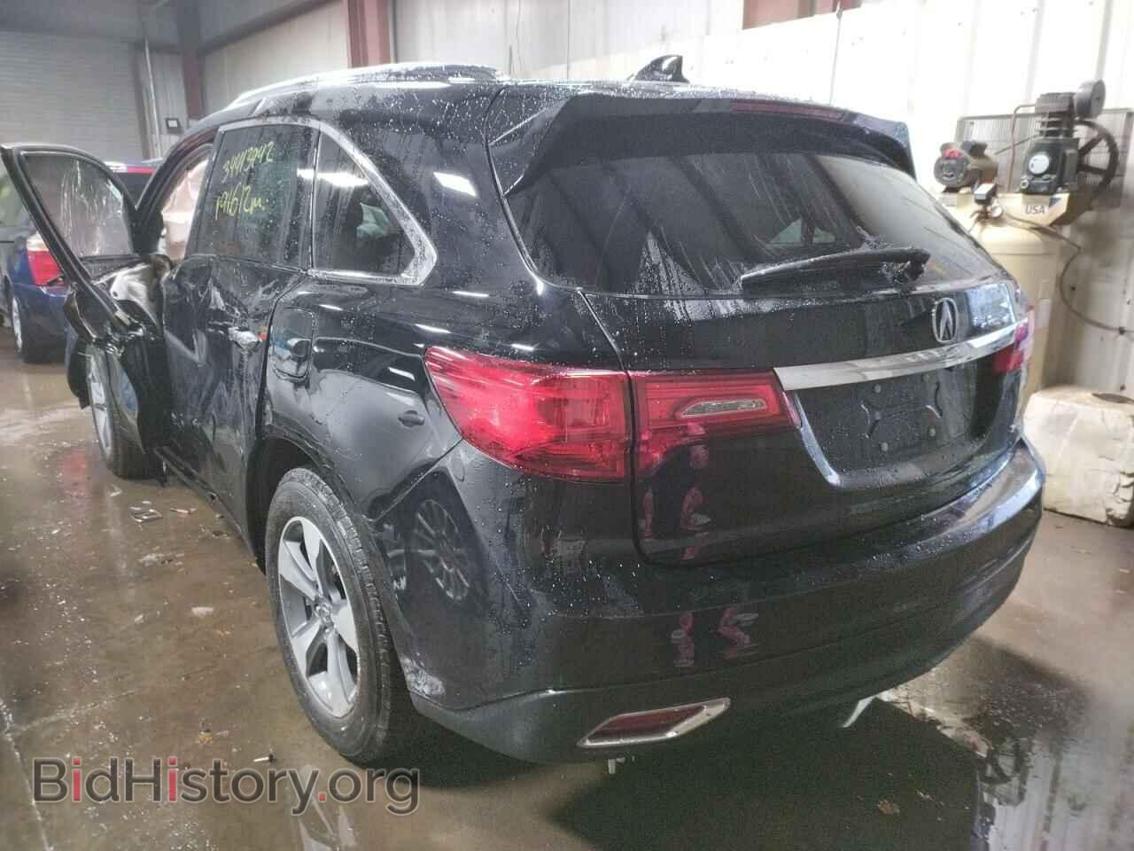 2014 ACURA MDX - VIN: 5FRYD4H25EB003830 - Фото 3